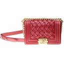 СУМКА CHANEL BOY PM AAS67085 BORDO