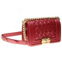 СУМКА CHANEL BOY PM AAS67085 BORDO