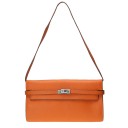 Клатч Hermes Kelly Style Orange