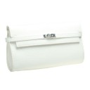 Клатч Hermes Kelly Style White