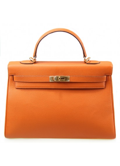 СУМКА HERMES KELLY 35 ORANGE