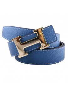 Ремень Hermes H3201 BLUE/BLACK