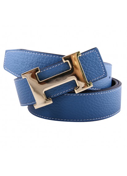 Ремень Hermes H3201 BLUE/BLACK