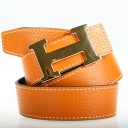 Ремень Hermes H3201 ORANGE/BLACK