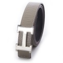 Ремень Hermes H3201 GREY/BLACK