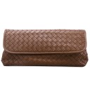 BOTTEGA VENETA CLUTCH ORO BRUCIATO AYERS CAMEL