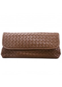 BOTTEGA VENETA CLUTCH ORO BRUCIATO AYERS CAMEL