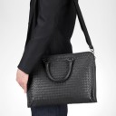 ПОРТФЕЛЬ BOTTEGA VENETA INTRECCIATO 10199 BRIEFCASE BLACK