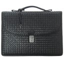 ПОРТФЕЛЬ BOTTEGA VENETA INTRECCIATO LIGHT BN BRIEFCASE BLACK