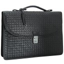 ПОРТФЕЛЬ BOTTEGA VENETA INTRECCIATO LIGHT BN BRIEFCASE BLACK