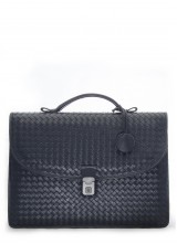 ПОРТФЕЛЬ BOTTEGA VENETA INTRECCIATO LIGHT BN BRIEFCASE BLUE