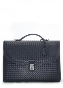 ПОРТФЕЛЬ BOTTEGA VENETA INTRECCIATO LIGHT BN BRIEFCASE BLUE