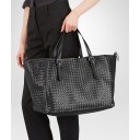 Сумка Bottega Veneta Tote OFF Intrecciato nappa black