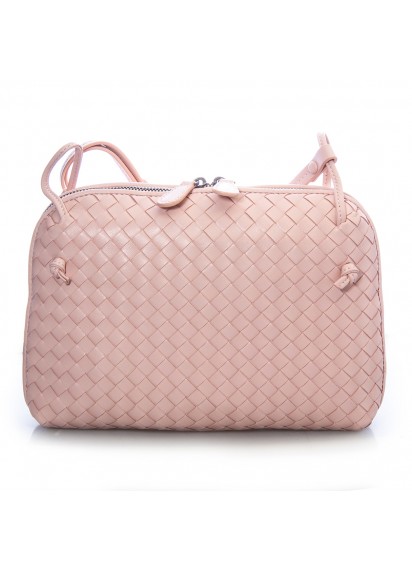 СУМКА BOTTEGA VENETA KRIM CROSS BODY PEACH ROSE