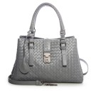 Сумка Bottega Veneta Intrecciato Roma Bag PM Grey