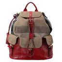 РЮКЗАК BURBERRY MEDIUM CANVAS CHECK BACKPACK 38823946 RED 