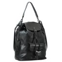 СУМКА BURBERRY HOBO LEATHER BAG 500115 BLACK