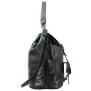 СУМКА BURBERRY HOBO LEATHER BAG 500115 BLACK