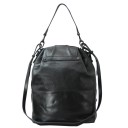 СУМКА BURBERRY HOBO LEATHER BAG 500115 BLACK