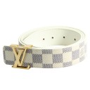 Ремень Louis Vuitton Azur canvas LV Initials M9609S