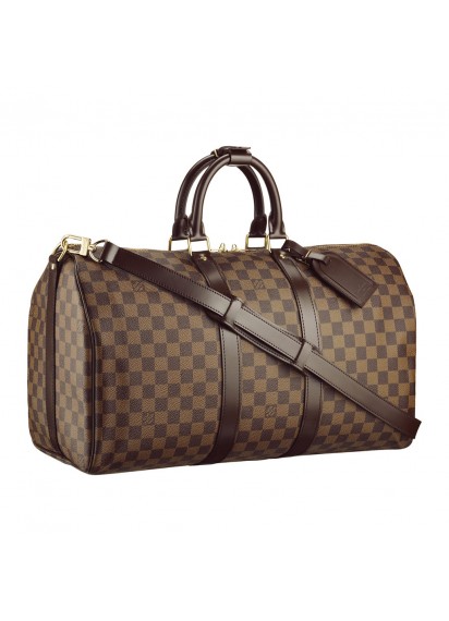 Дорожная сумка Louis Vuitton Damier Ebene Keepall 45 N41428