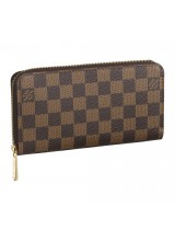 Кошелёк Louis Vuitton Damier Ebene Zippy Wallet N60015