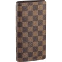 Кошелёк Louis Vuitton Damier Ebene Brazza Wallet N63022