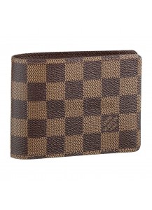 Кошелёк Louis Vuitton Damier Ebene Multiple Wallet N60895