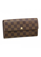 Кошелёк Louis Vuitton Damir Ebene Sarah Wallet N61734