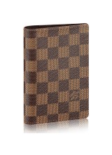 Обложка паспорта Louis Vuitton Damier ebene Passport Cover N60189